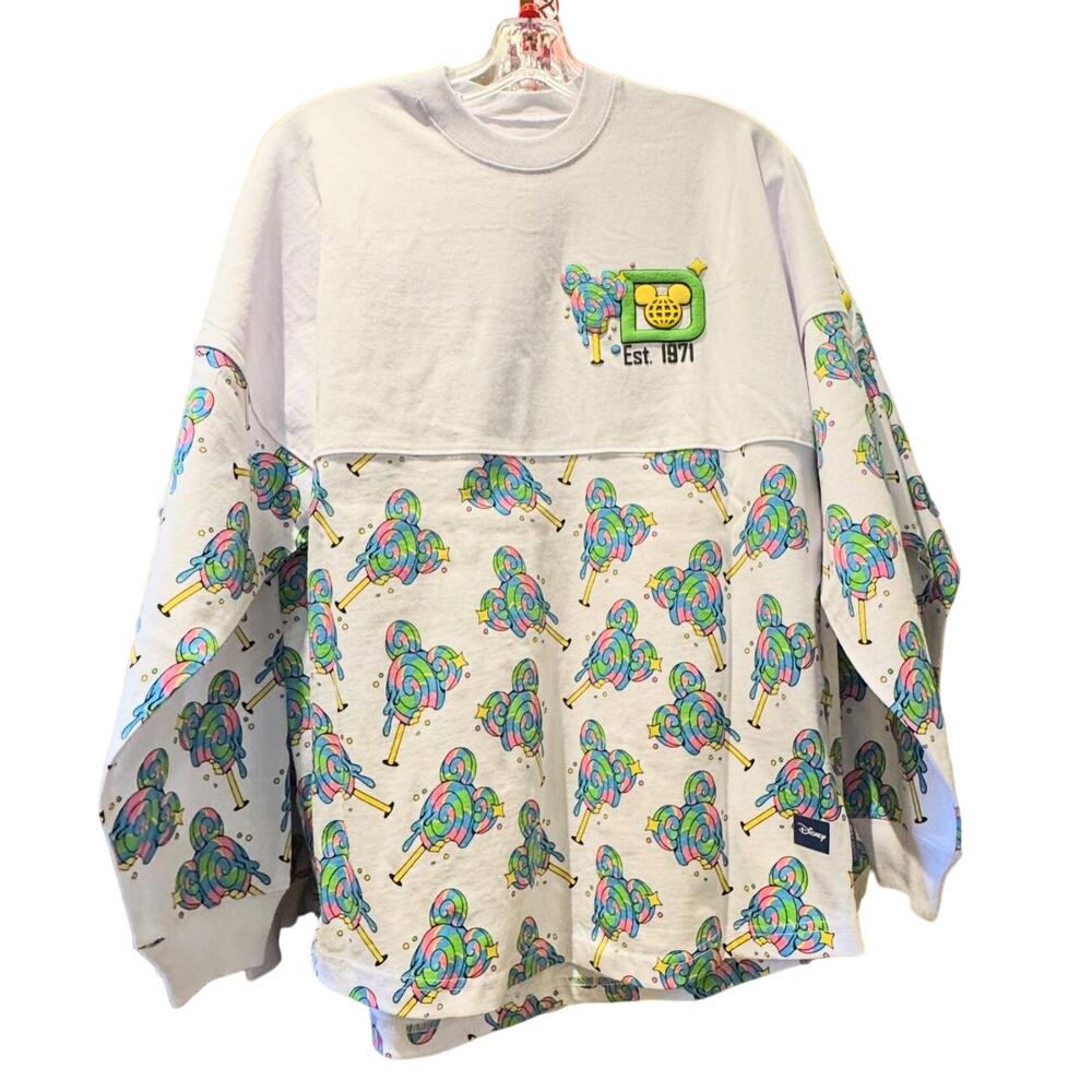 Stitch Attacks Snacks Lollipop Spirit Jersey Size Large